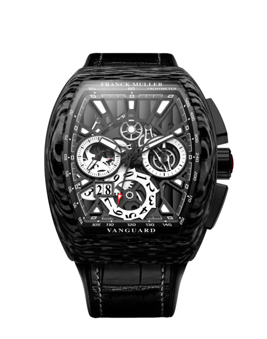 Franck Muller Vanguard Grande Date V_45_CC_GD_SQT_CARBON_NR(NR)