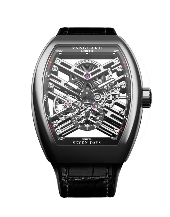 Franck Muller Vanguard Skeleton V_45_S6_SQT-steel